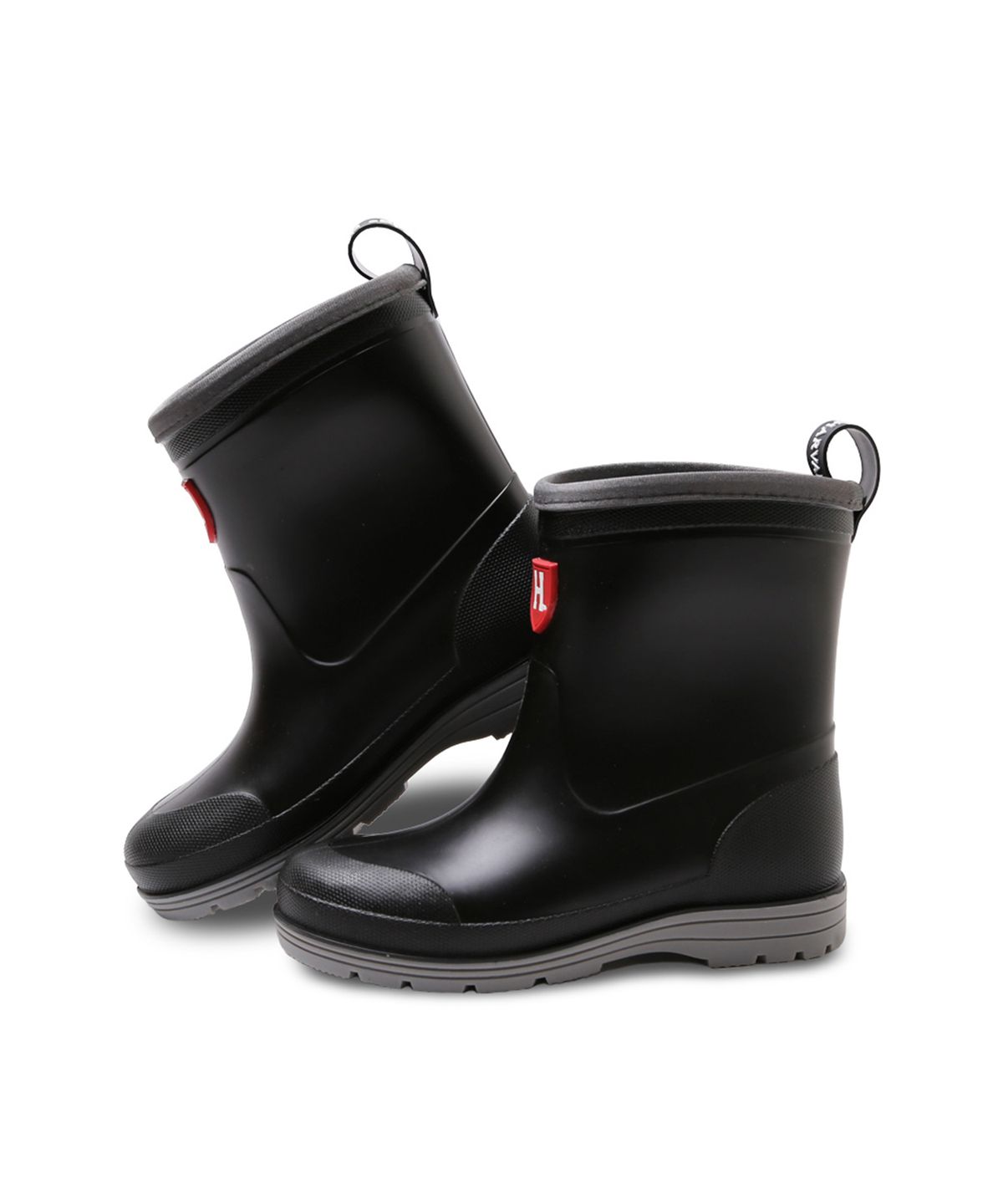 하버드 슈즈(HARVARD SHOES) 라라 레인부츠 블루 블랙