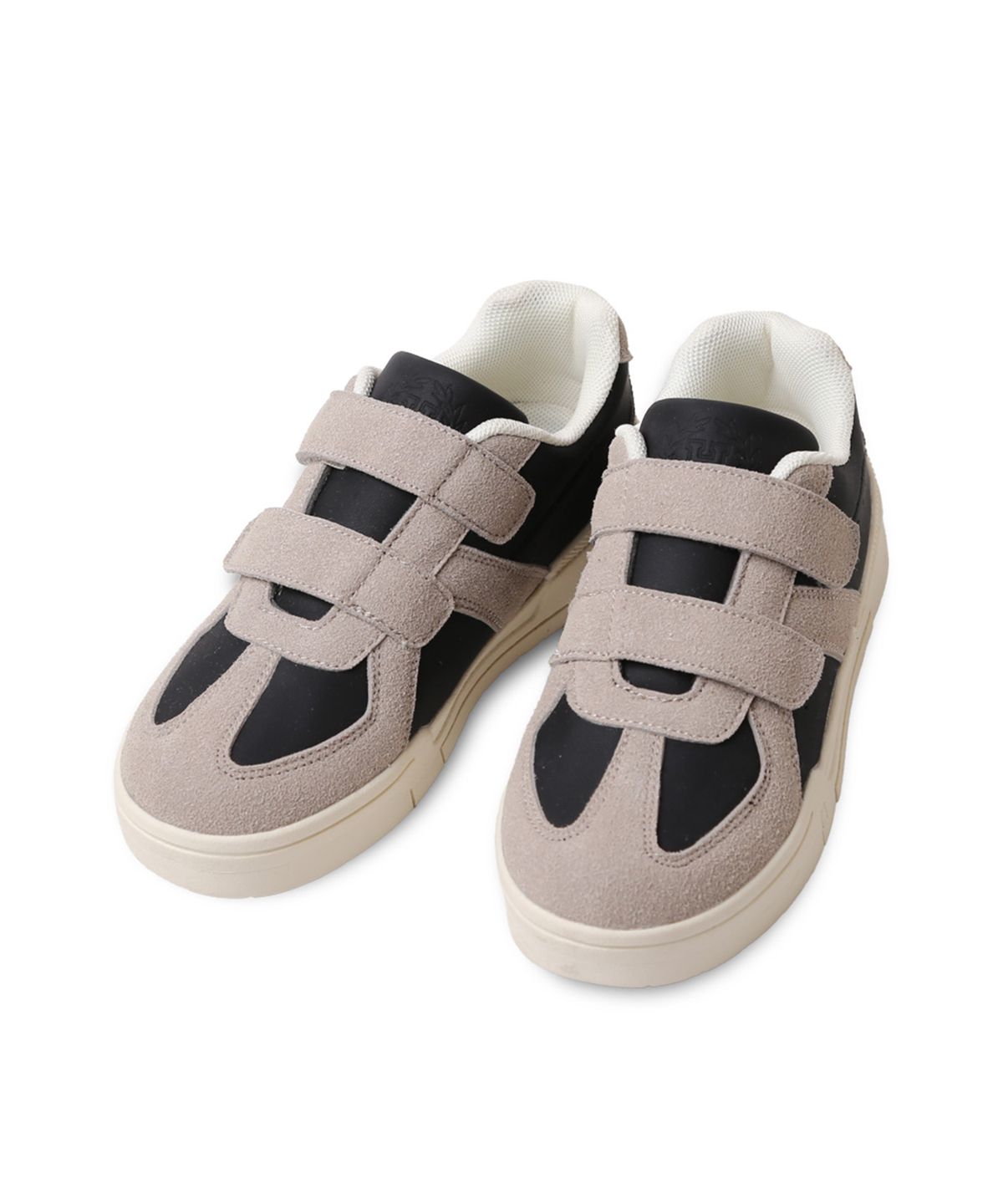 하버드 슈즈(HARVARD SHOES) 모쉬 아동 독일군 벨크로 스니커즈 베이지 블랙