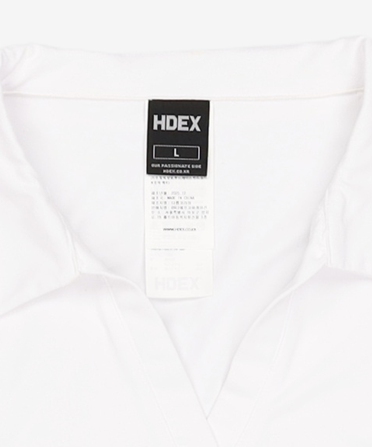 에이치덱스(HDEX) 이지 스컬프 피케 숏 슬리브 W L