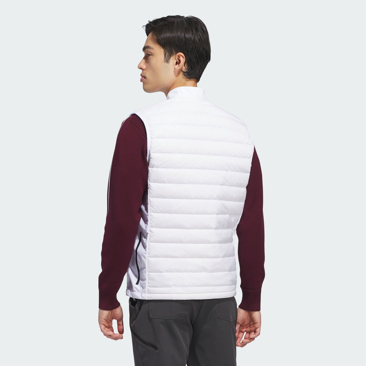 아디다스 골프(ADIDAS GOLF) 덕 다운 전장 지퍼 베스트 KX0486