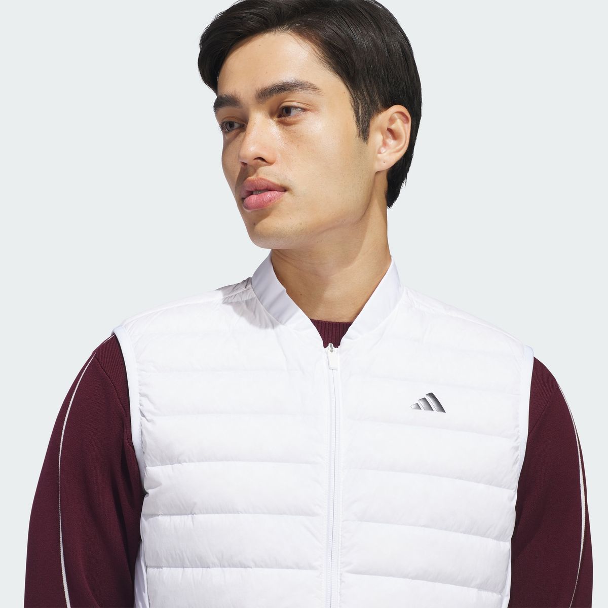 아디다스 골프(ADIDAS GOLF) 덕 다운 전장 지퍼 베스트 KX0486