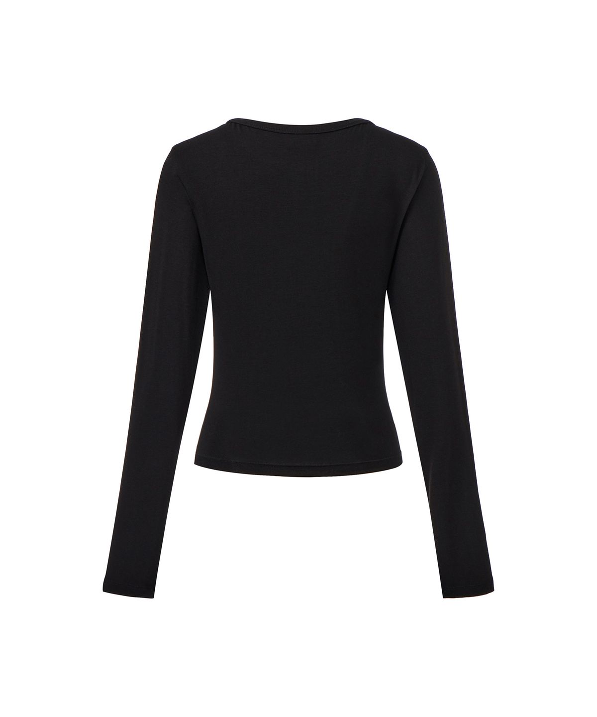 미학(MIHAK) 우먼스 클래식 헨리넥 롱 슬리브 (BLACK)