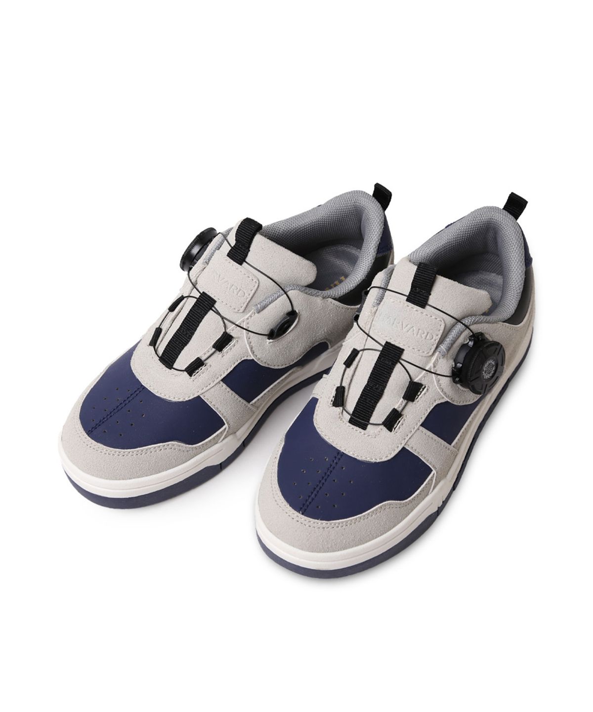 하버드 슈즈(HARVARD SHOES) 넵튠 아동 다이얼 운동화 버건디 네이비