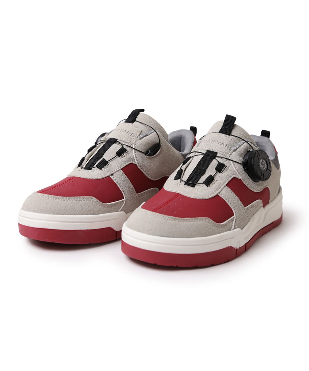 하버드 슈즈(HARVARD SHOES) 넵튠 아동 다이얼 운동화 버건디 네이비