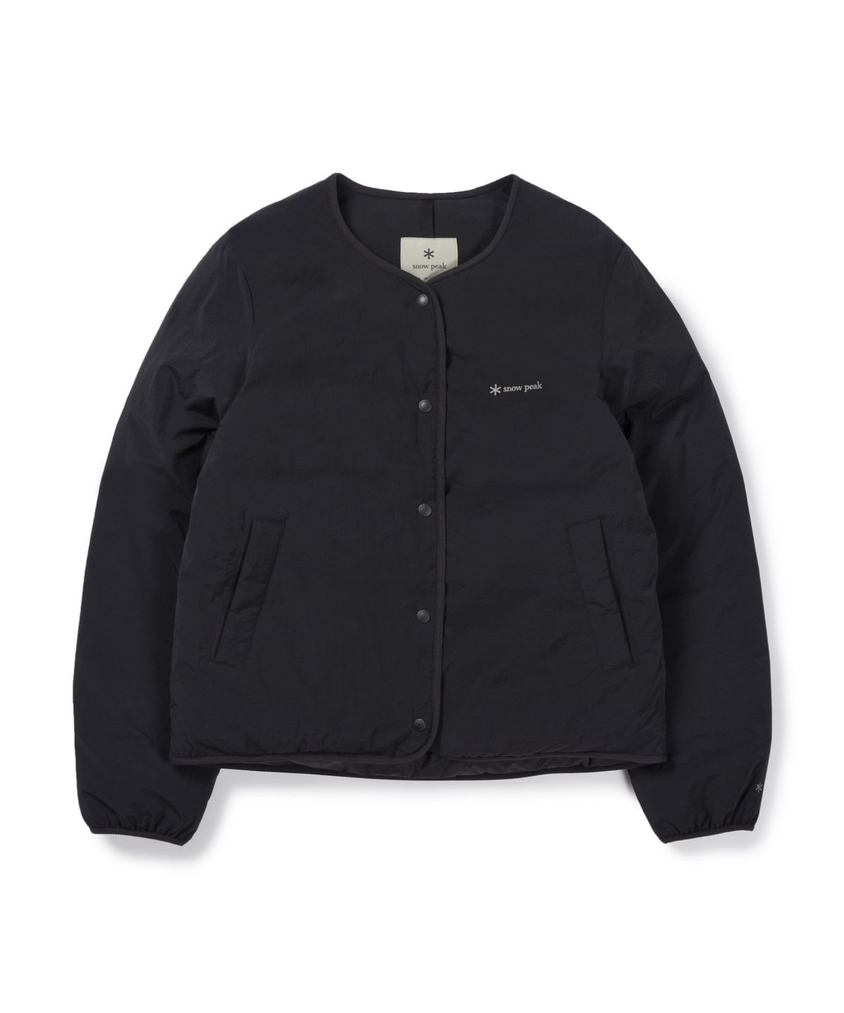 스노우피크 어패럴(SNOWPEAK APPAREL) 랜드 여성 버튼 경량 다운 자켓 (S26WWGDJ63) Black
