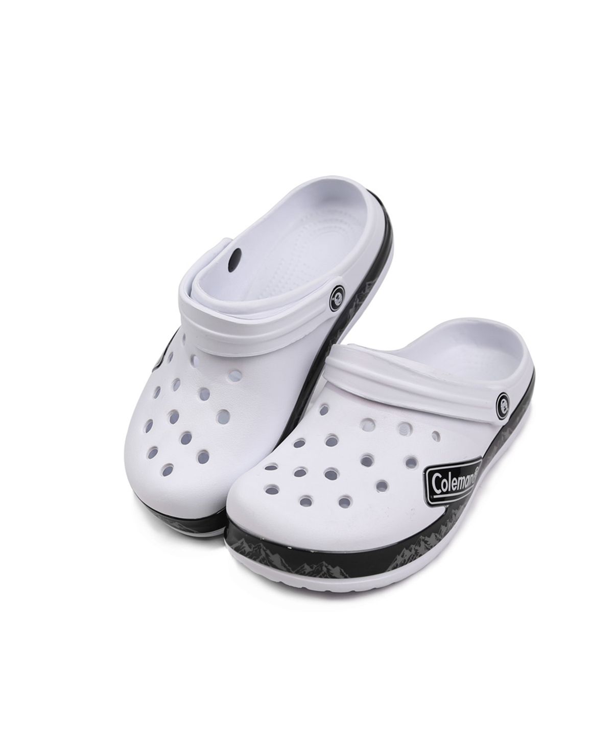 콜맨슈즈(COLEMAN SHOES) 위드키즈 슬리퍼 클로그 화이트