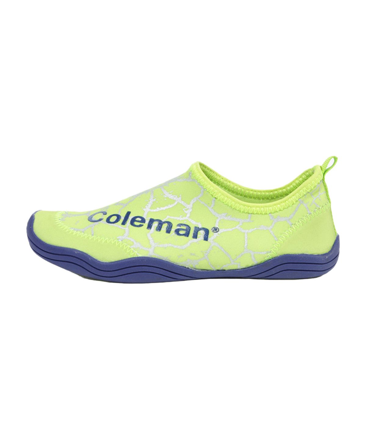 콜맨슈즈(COLEMAN SHOES) 워즈키즈 아동 아쿠아슈즈 라임 네이비 블랙