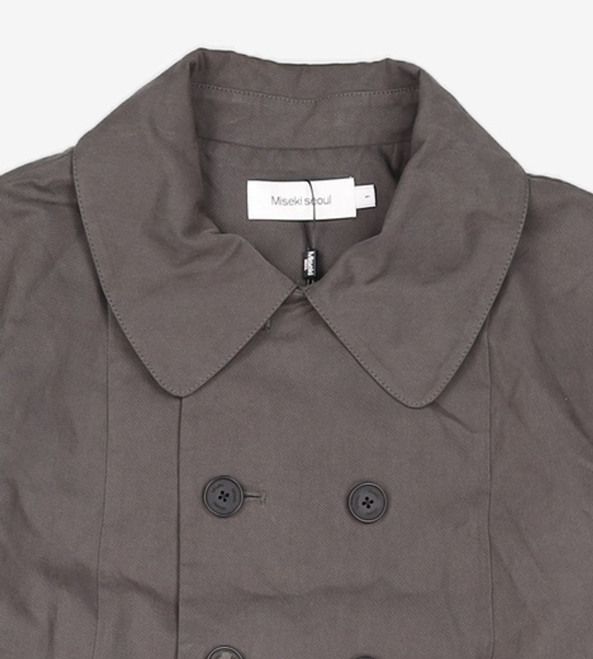 미세키서울(MISEKI SEOUL) Double button pleats trench coat 1