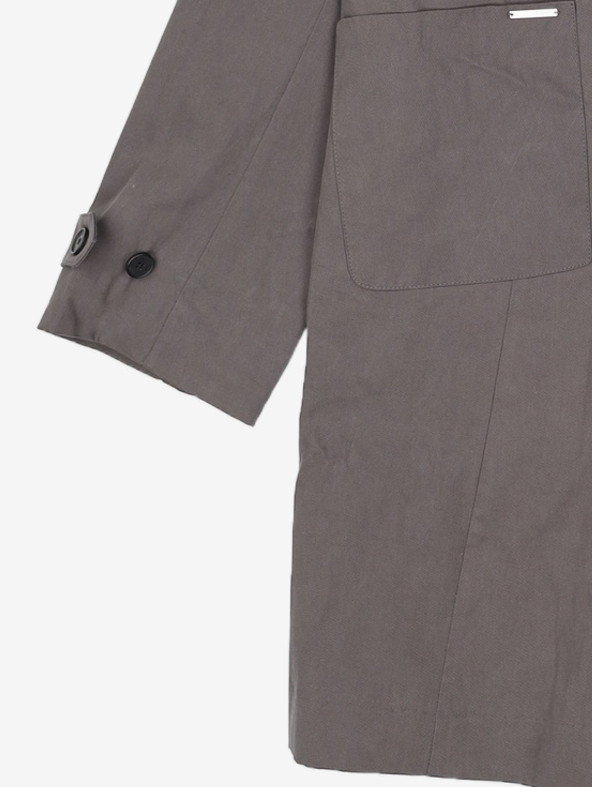 미세키서울(MISEKI SEOUL) Double button pleats trench coat 1