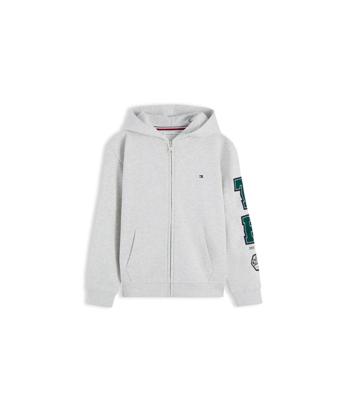 타미힐피거 키즈(TOMMY HILFIGER KIDS) 브랜드 러브 후드 집업