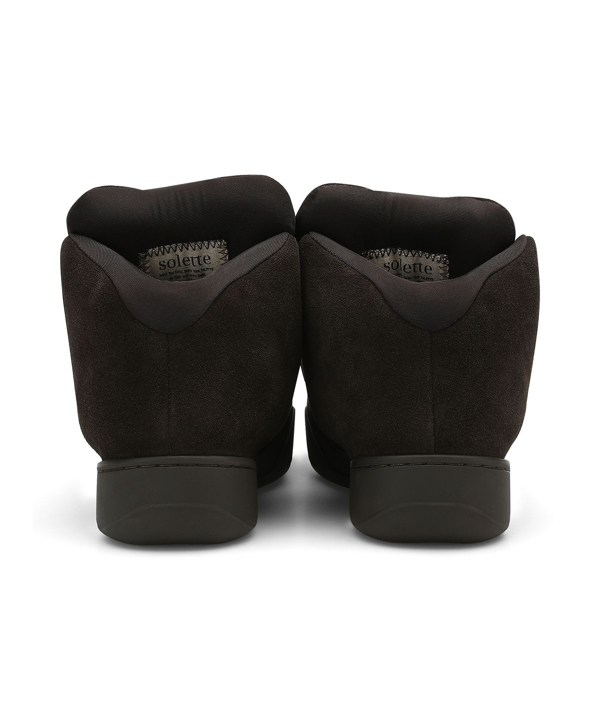 솔레뜨(SOLETTE) Rumble High sneakers CHOCO