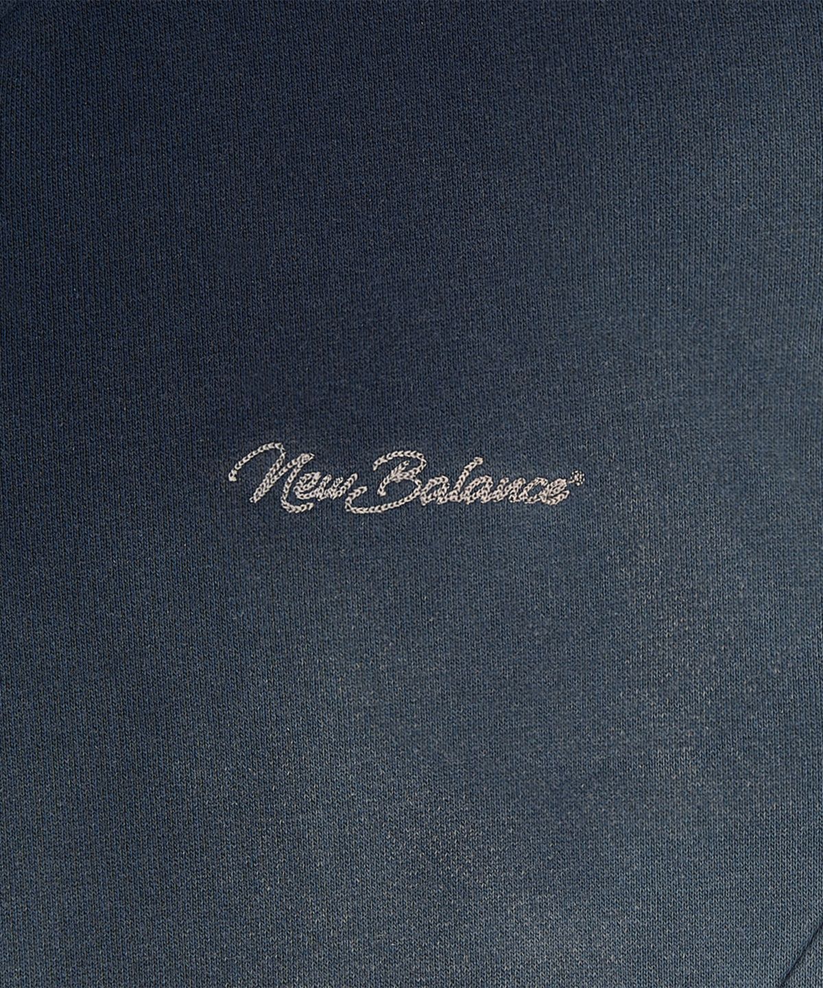 뉴발란스(NEW BALANCE) NBMDG4W052 / WOMEN 에센셜 기모 다잉 후드집업 (DENIM)