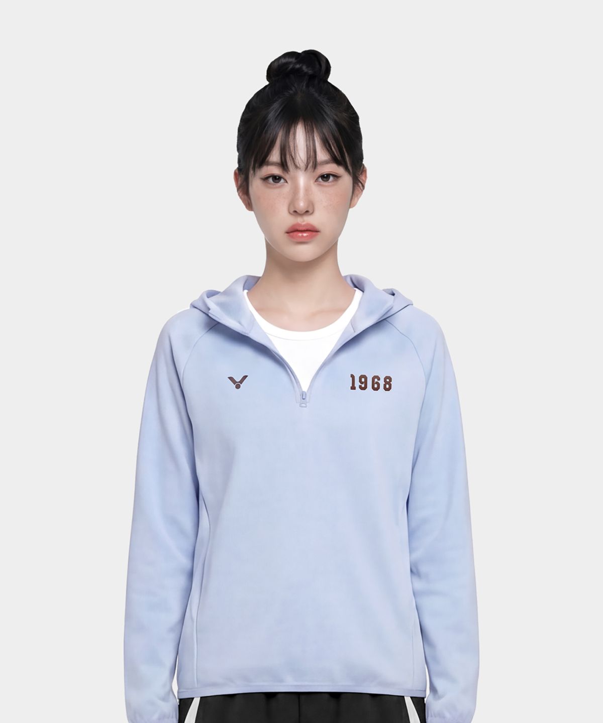 빅터(VICTOR) ZIP ROOT HOOD 공용 후드 티 (T-65103)