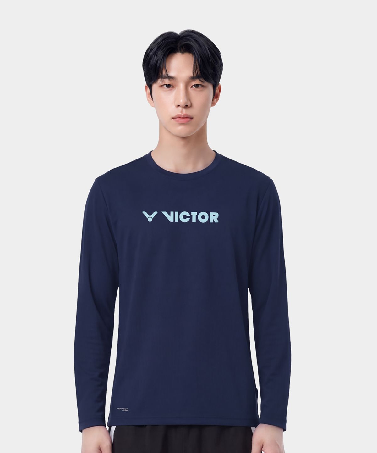 빅터(VICTOR) PLAIN WINNER 공용 긴팔 티셔츠 (T-65100)