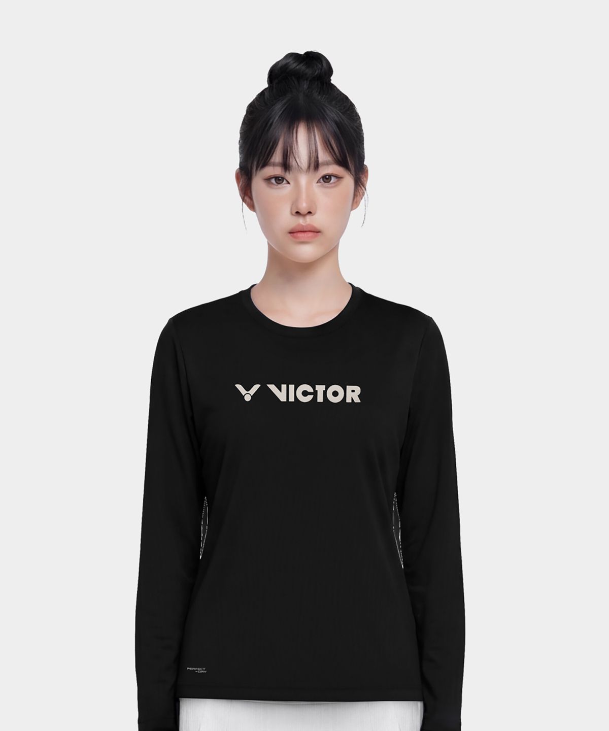 빅터(VICTOR) PLAIN WINNER 공용 긴팔 티셔츠 (T-65100)