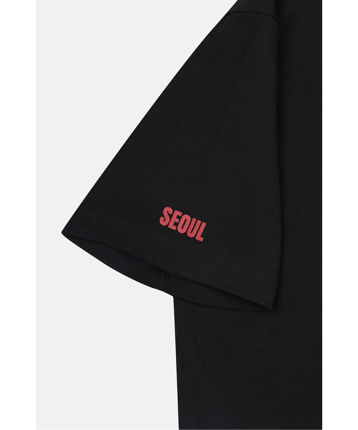 코오롱스포츠(KOLON SPORT) [KAWS] 그래픽 티셔츠 JWTCX26870BLK