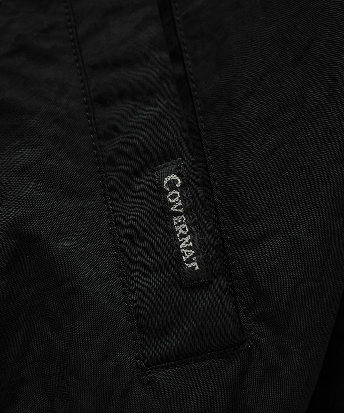 커버낫(COVERNAT) N2B 후드 자켓 블랙