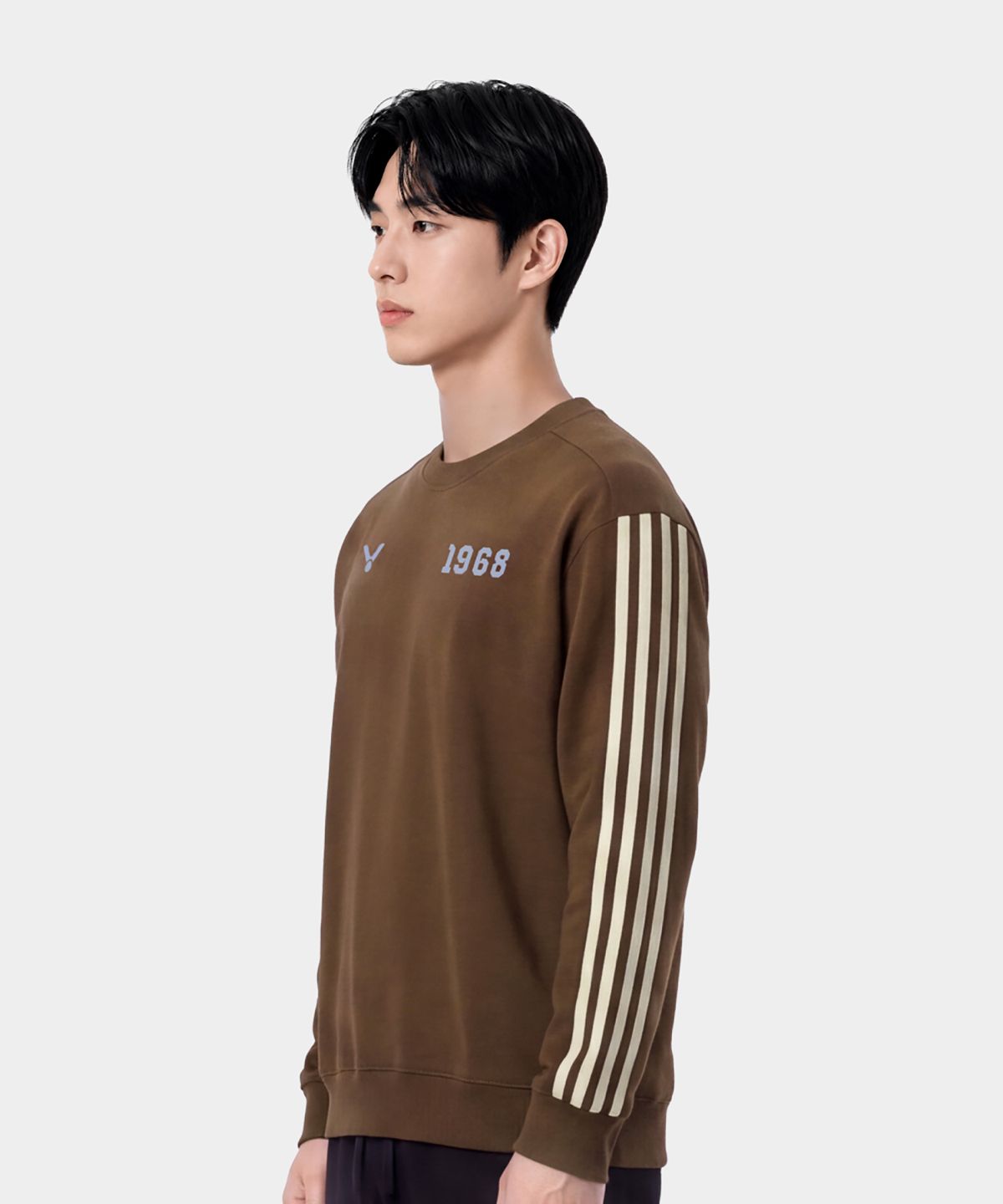 빅터(VICTOR) PIPING MTM 공용 파이핑 맨투맨 (T-65102)