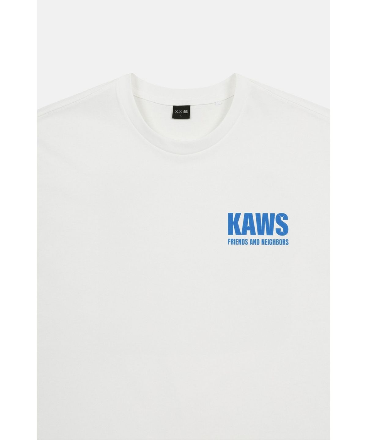코오롱스포츠(KOLON SPORT) [KAWS] 그래픽 티셔츠 JWTCX26870OWH