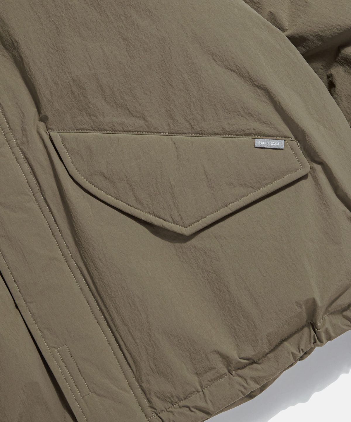 에스피오나지(ESPIONAGE) M65 Down Blouson Parka Taupe