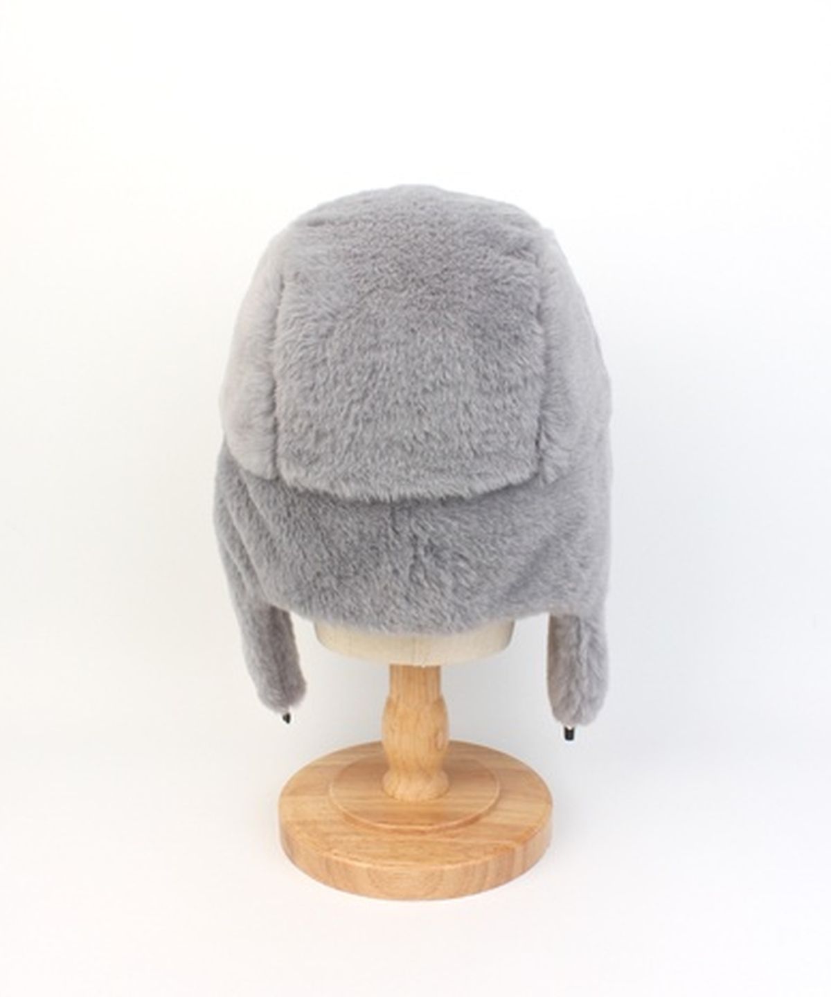 유니버셜 케미스트리(UNIVERSAL CHEMISTRY) Soft Fur Gray Aviator Hat 귀달이모자