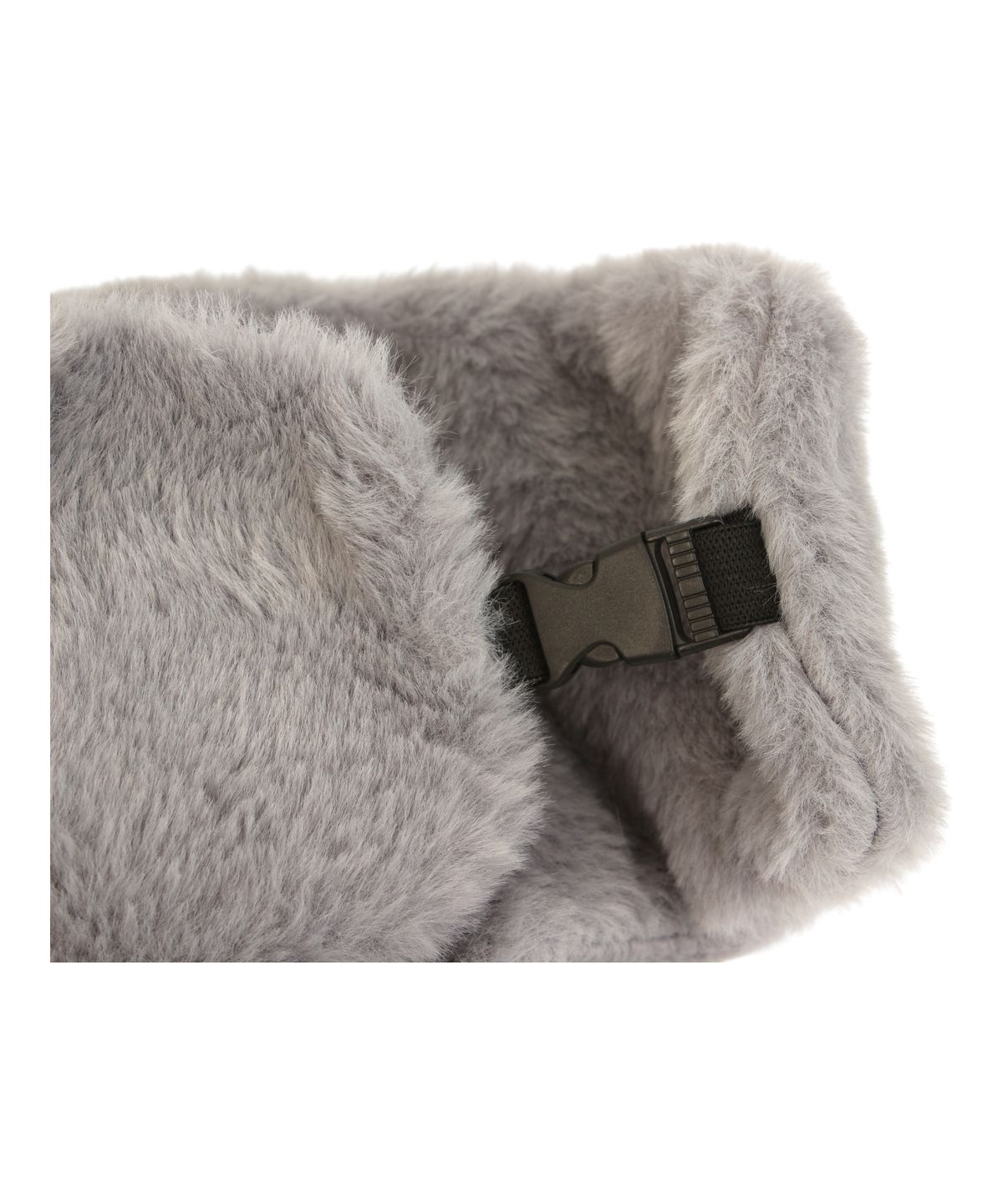 유니버셜 케미스트리(UNIVERSAL CHEMISTRY) Soft Fur Gray Aviator Hat 귀달이모자
