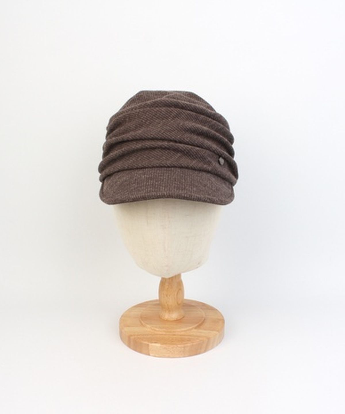 유니버셜 케미스트리(UNIVERSAL CHEMISTRY) Wrinkle Brown Banding Marine Cap 주름모자