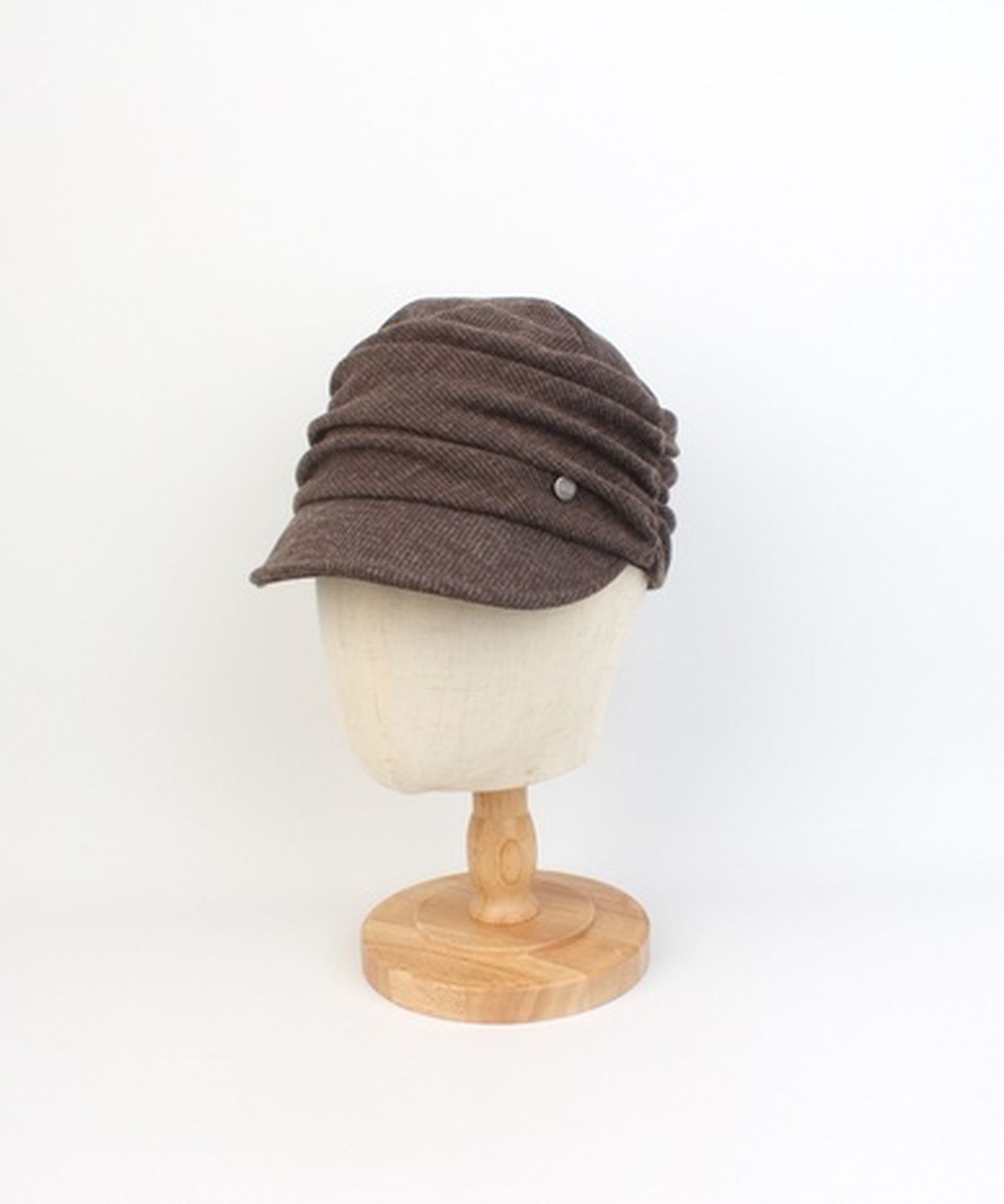 유니버셜 케미스트리(UNIVERSAL CHEMISTRY) Wrinkle Brown Banding Marine Cap 주름모자