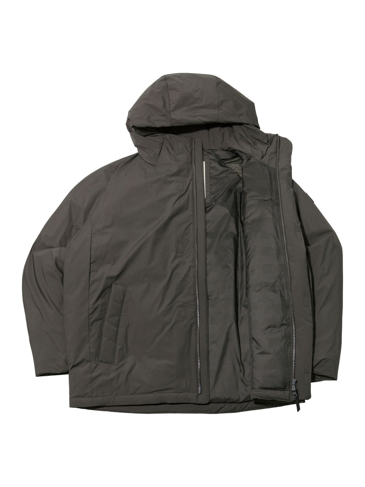 아이더(EIDER) Etoffe (에토프) 남성 캐시미어 블렌드 후드 다운 자켓_TAUPE_DMW26553TP