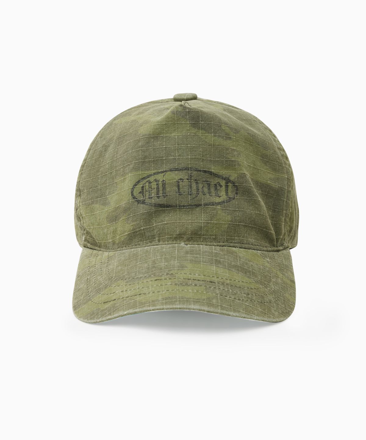 미카엘1991(MICHAEL1991) DSMC VETERAN CAMO CAP - GREEN CAMO