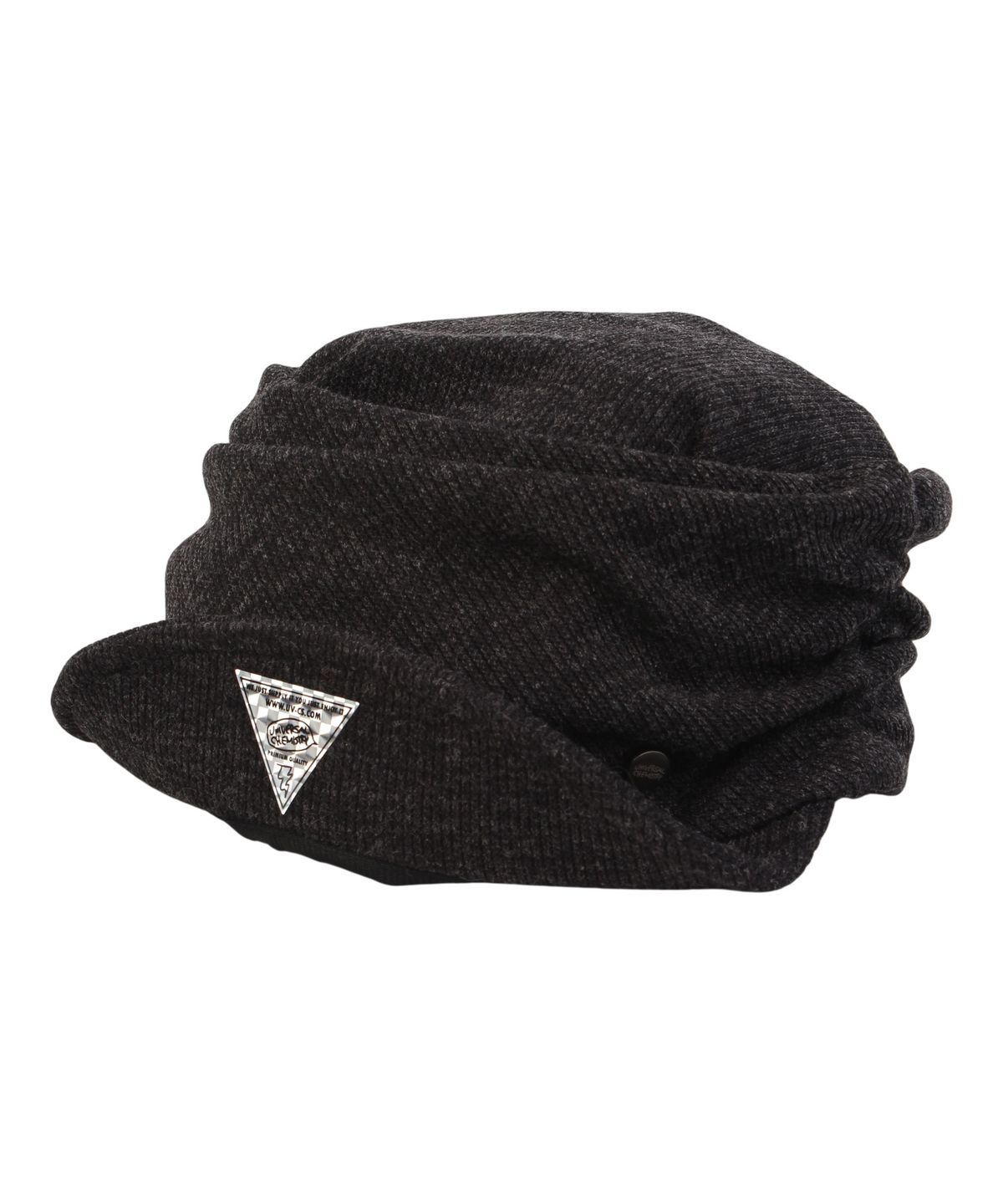유니버셜 케미스트리(UNIVERSAL CHEMISTRY) Wrinkle Charcoal Banding Marine Cap 주름모자