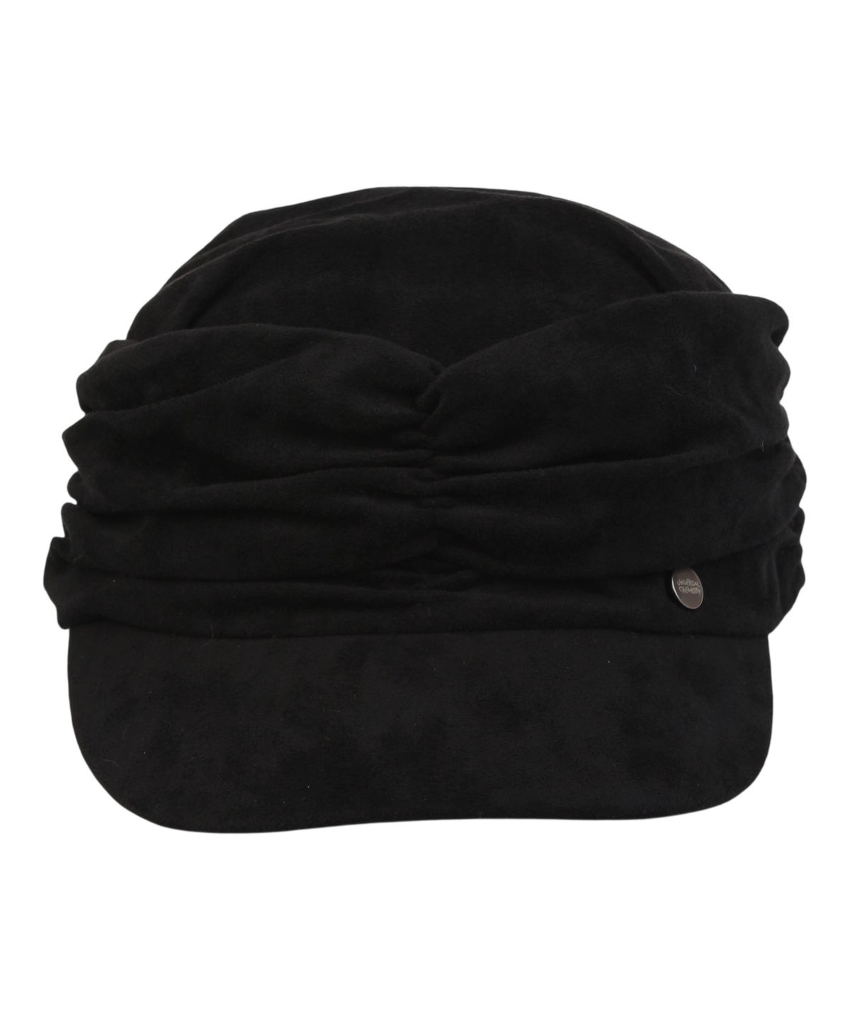 유니버셜 케미스트리(UNIVERSAL CHEMISTRY) Suade Wrinkle Black Banding Marine Cap 주름모자