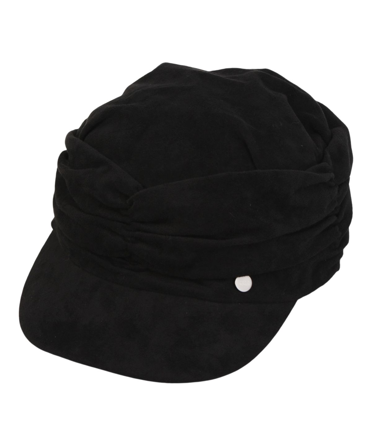 유니버셜 케미스트리(UNIVERSAL CHEMISTRY) Suade Wrinkle Black Banding Marine Cap 주름모자