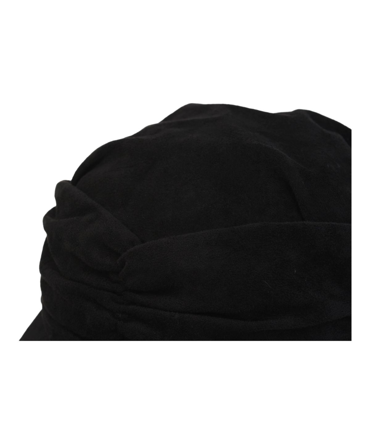 유니버셜 케미스트리(UNIVERSAL CHEMISTRY) Suade Wrinkle Black Banding Marine Cap 주름모자