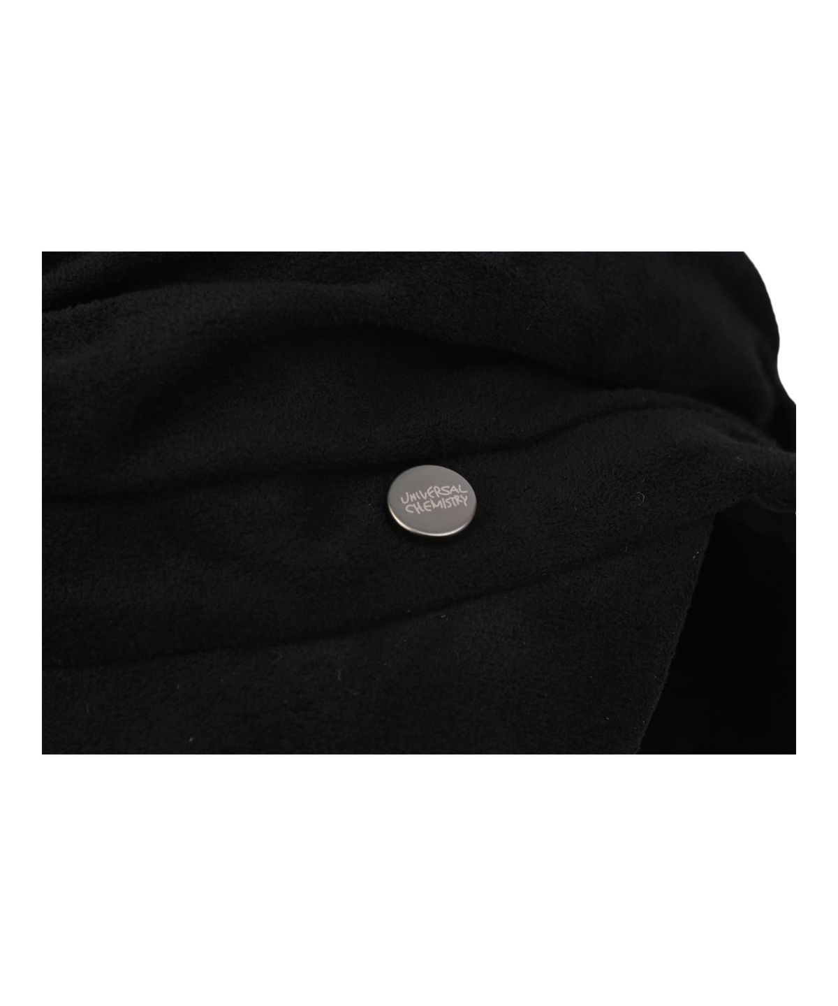 유니버셜 케미스트리(UNIVERSAL CHEMISTRY) Suade Wrinkle Black Banding Marine Cap 주름모자