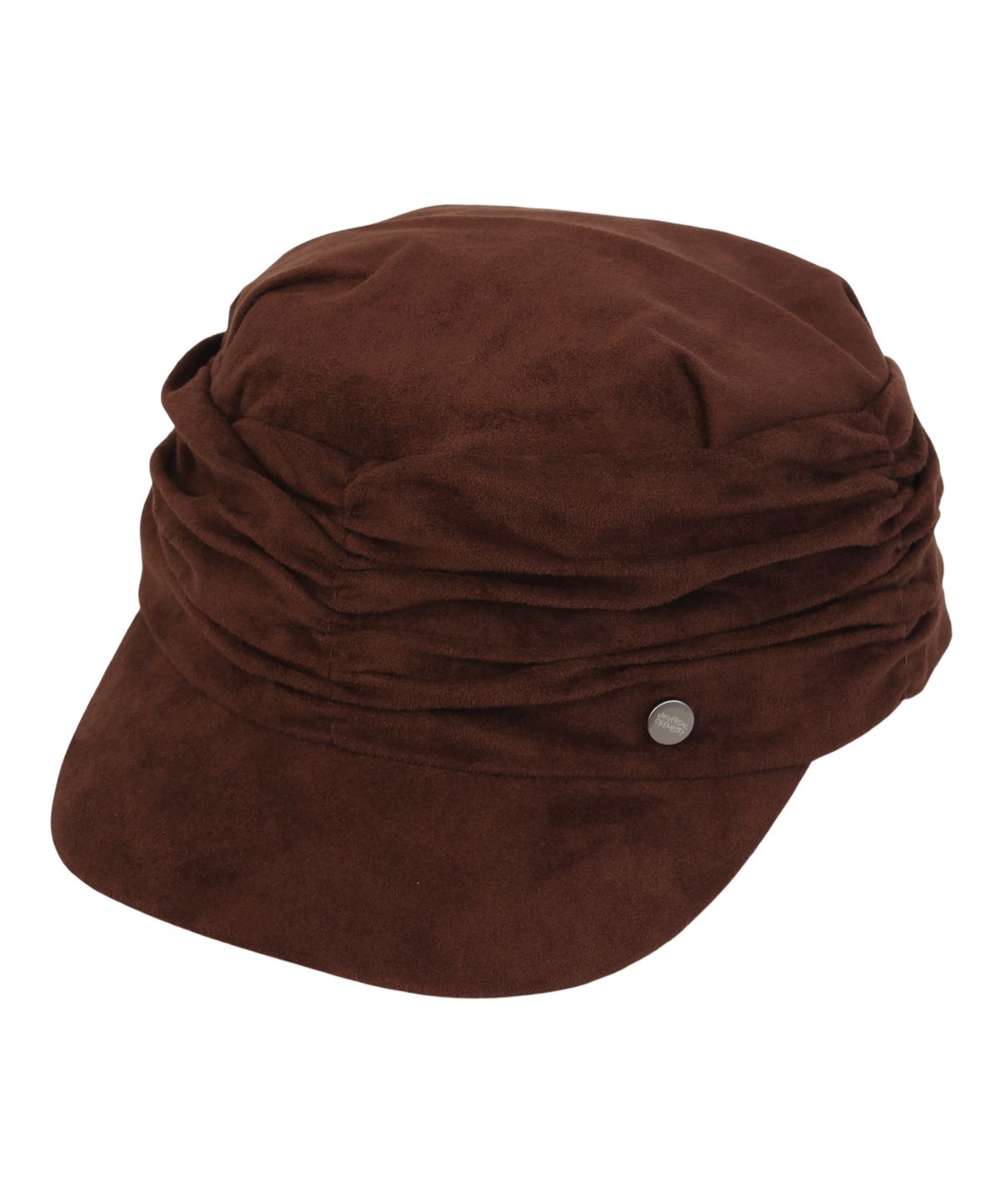 유니버셜 케미스트리(UNIVERSAL CHEMISTRY) Suade Wrinkle Brown Banding Marine Cap 주름모자