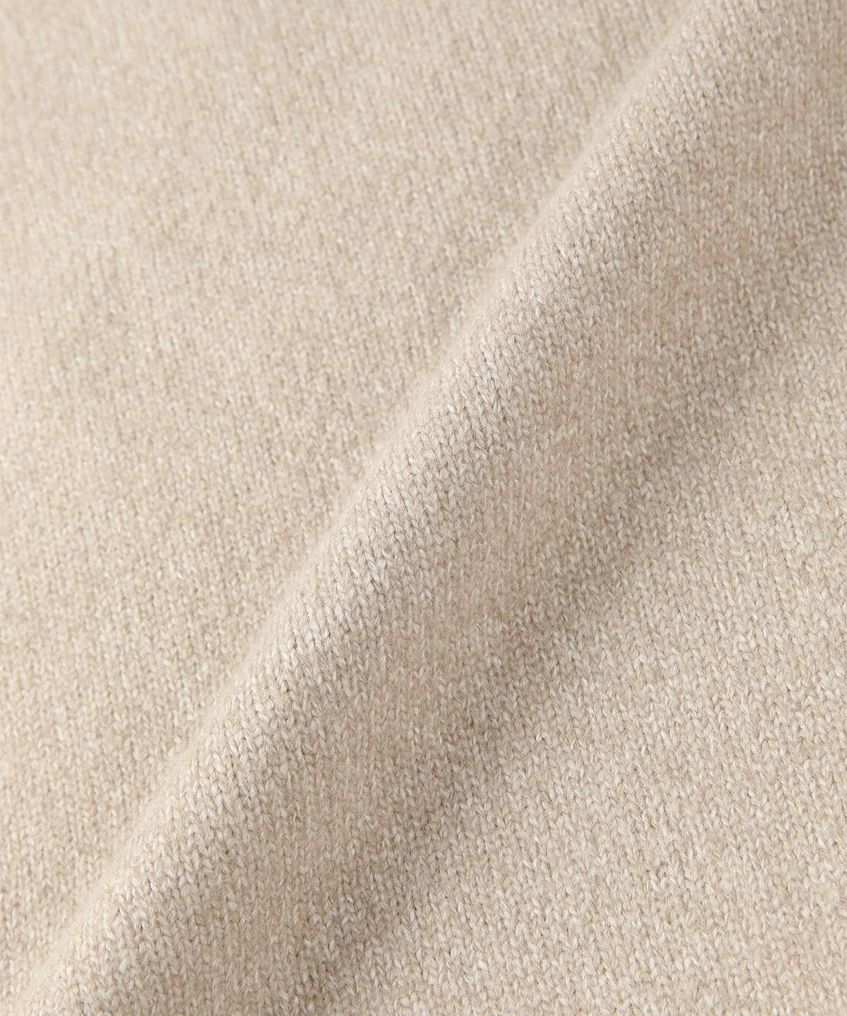 빠니깔레(PANICALE) 베이지 멜란지 배색 폴로 니트