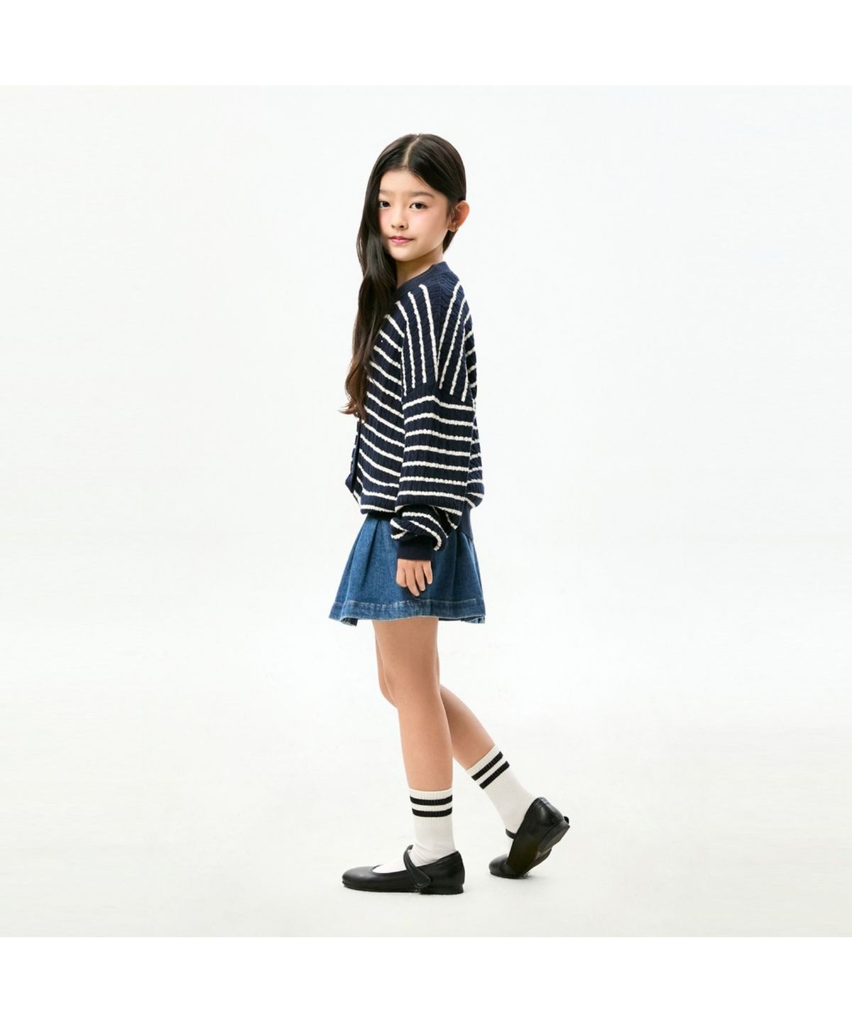 타미힐피거 키즈(TOMMY HILFIGER KIDS) 클래식 케이블 가디건