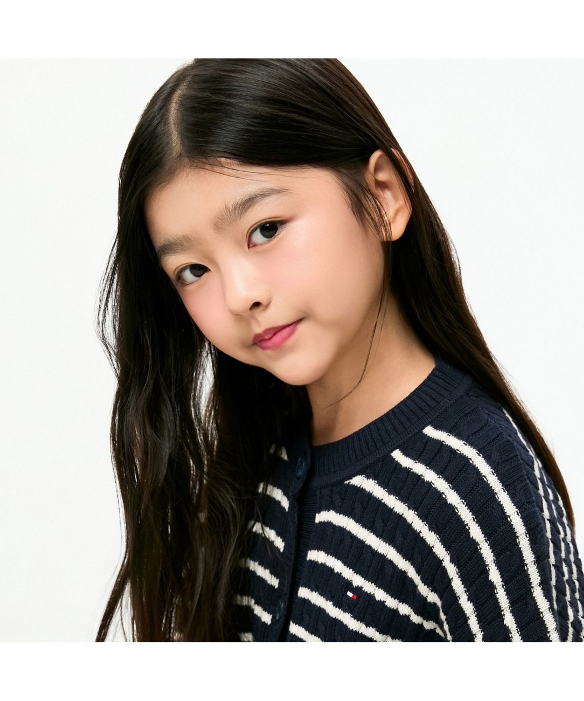 타미힐피거 키즈(TOMMY HILFIGER KIDS) 클래식 케이블 가디건