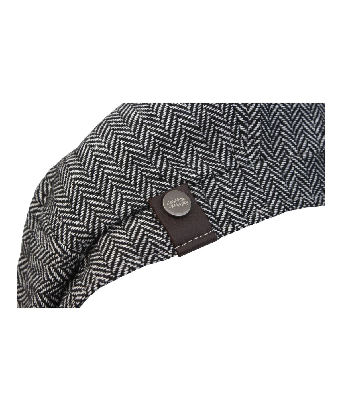 유니버셜 케미스트리(UNIVERSAL CHEMISTRY) Herringbone Logo Gray Banding Huntingcap 헌팅캡