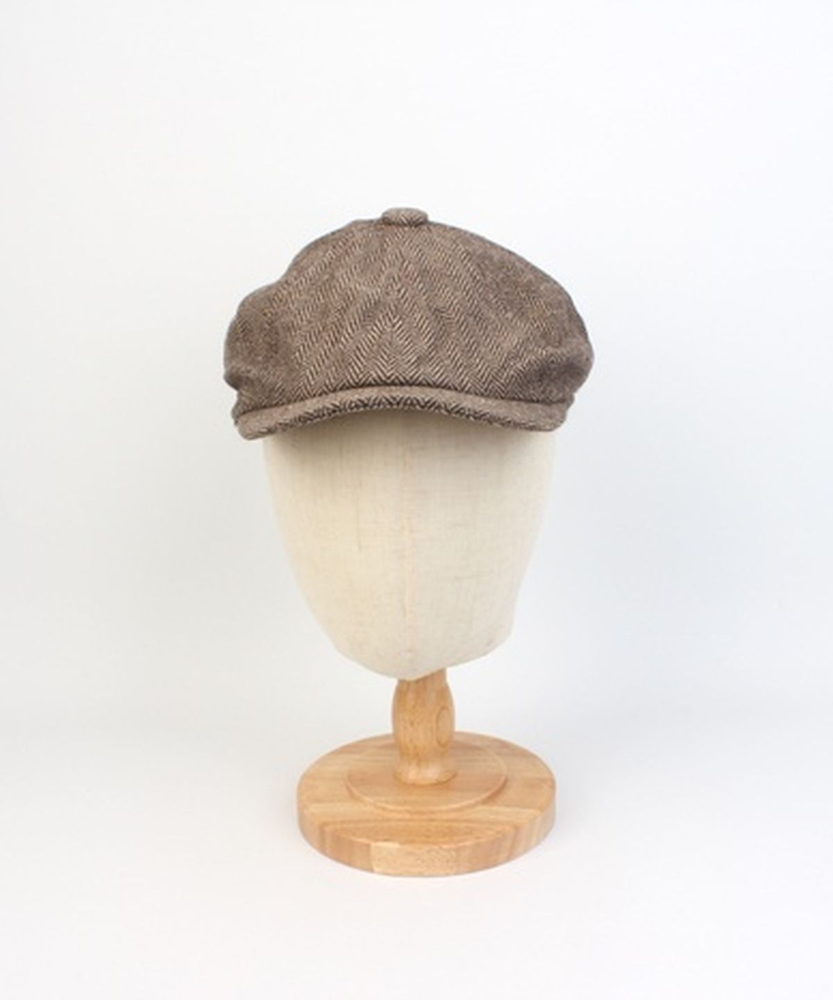유니버셜 케미스트리(UNIVERSAL CHEMISTRY) Herringbone Logo Brown Banding Huntingcap 헌팅캡
