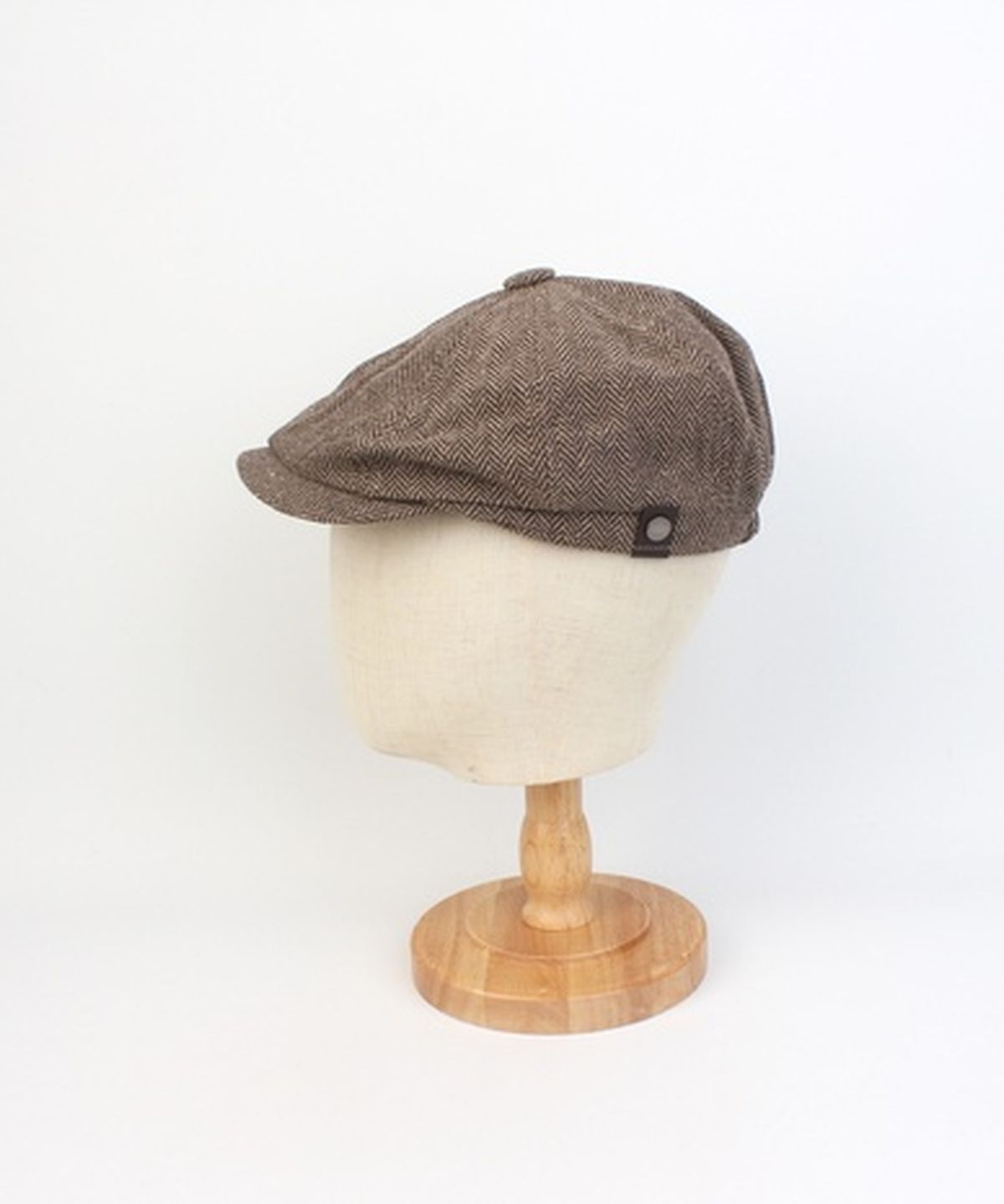 유니버셜 케미스트리(UNIVERSAL CHEMISTRY) Herringbone Logo Brown Banding Huntingcap 헌팅캡