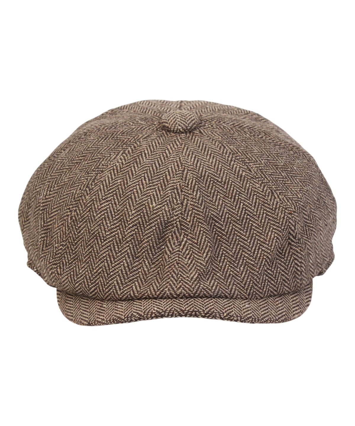 유니버셜 케미스트리(UNIVERSAL CHEMISTRY) Herringbone Logo Brown Banding Huntingcap 헌팅캡