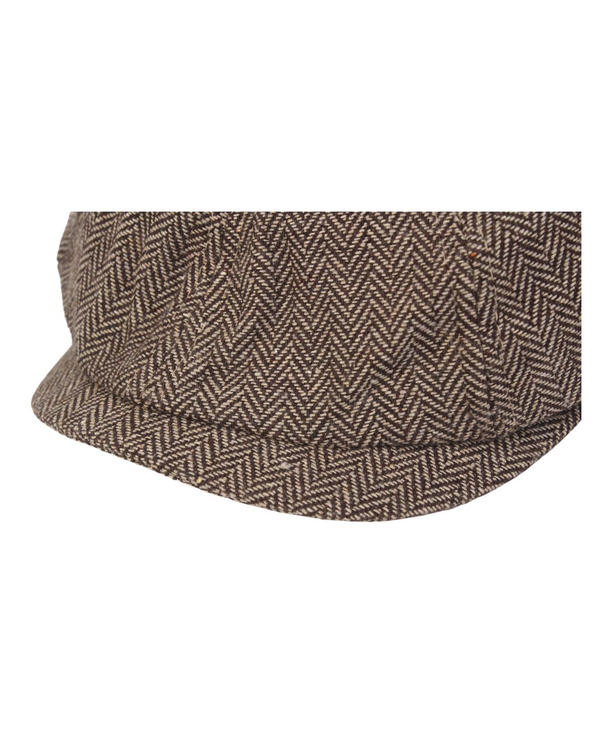 유니버셜 케미스트리(UNIVERSAL CHEMISTRY) Herringbone Logo Brown Banding Huntingcap 헌팅캡