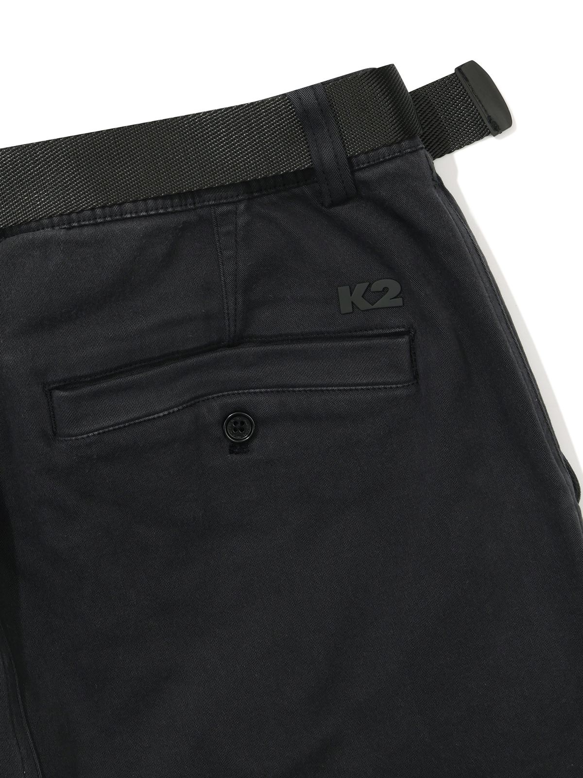 케이투(K2) FOR:REST 남성 동절 가먼트다잉 팬츠_Black_KMW26355Z1