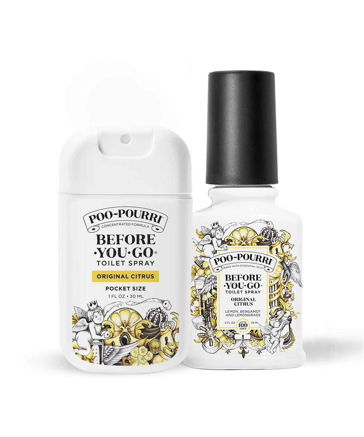 푸푸리(POOPOURRI) 토일렛퍼퓸 포켓스프레이 30ml + 59ml