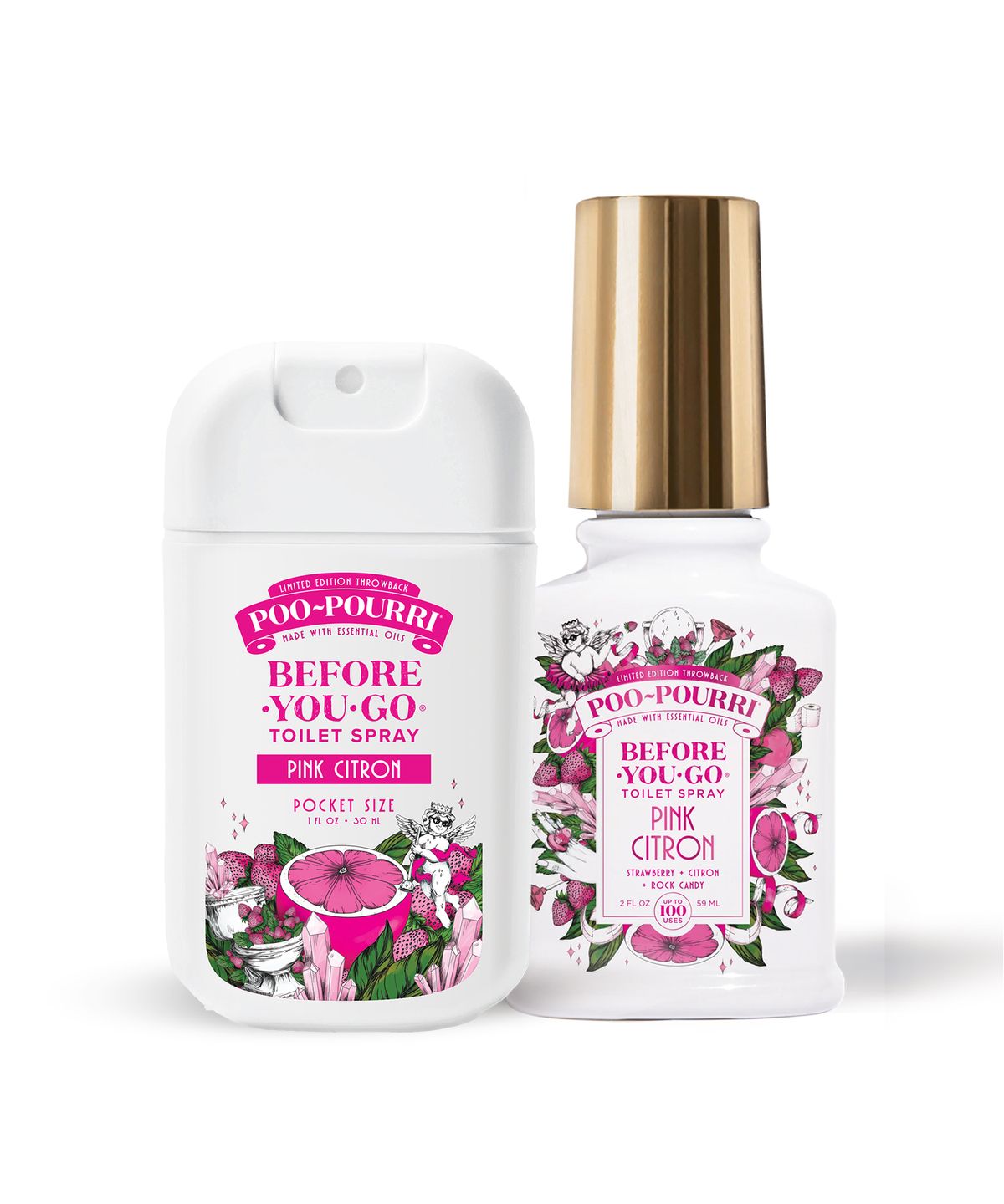 푸푸리(POOPOURRI) 토일렛퍼퓸 포켓스프레이 30ml + 59ml