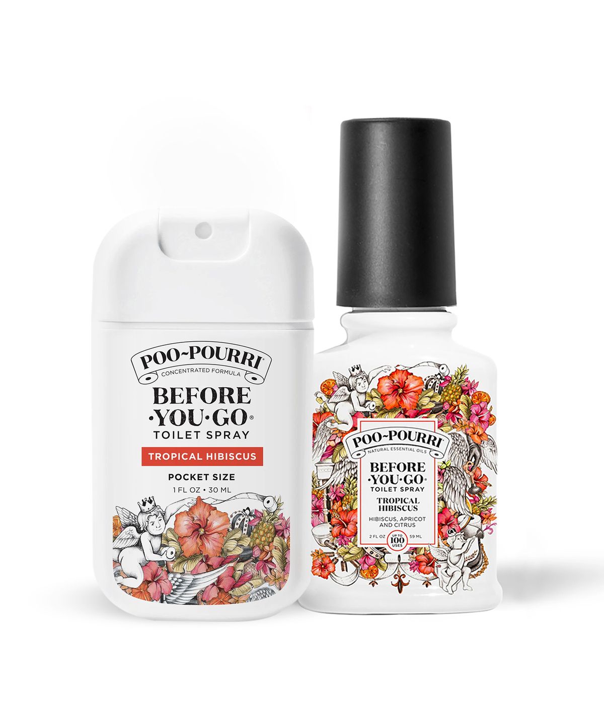 푸푸리(POOPOURRI) 토일렛퍼퓸 포켓스프레이 30ml + 59ml