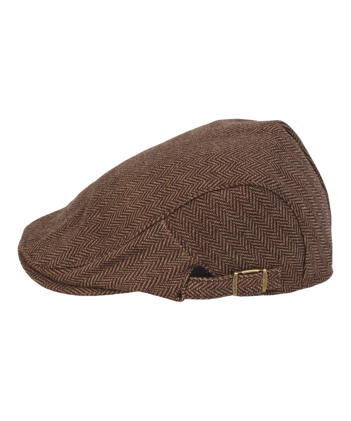 유니버셜 케미스트리(UNIVERSAL CHEMISTRY) Herringbone Beige Sidebelt Huntingcap 헌팅캡