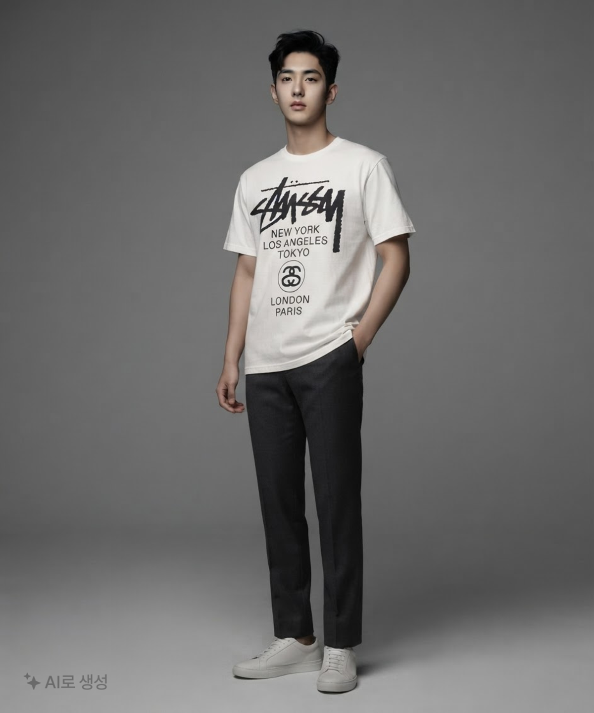 스투시(STUSSY) 반소매 티셔츠 M